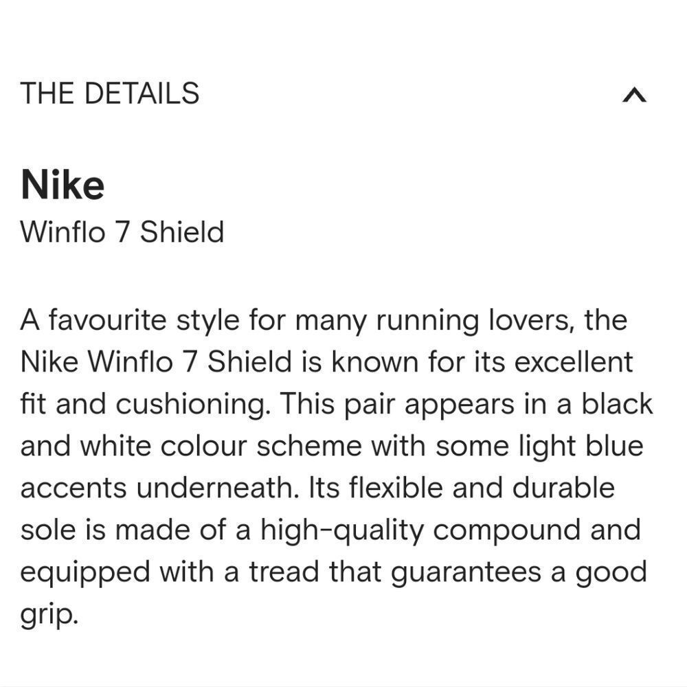 Nike Winflo 7‎ Shield Shoe - Picture 7 of 12
